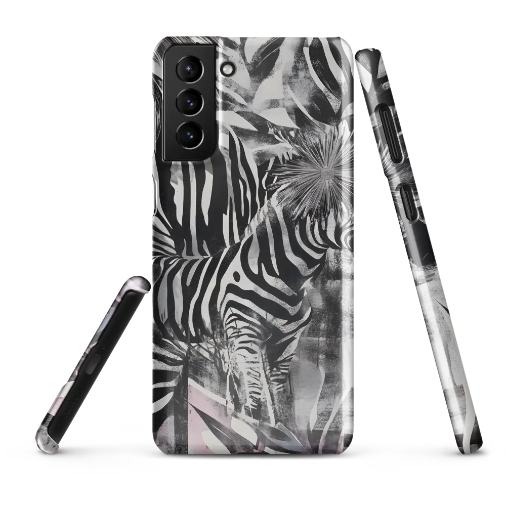 Zebra in the Jungle of Illusions | Phone Case |  S21 Plus | Snap Case | Glossy