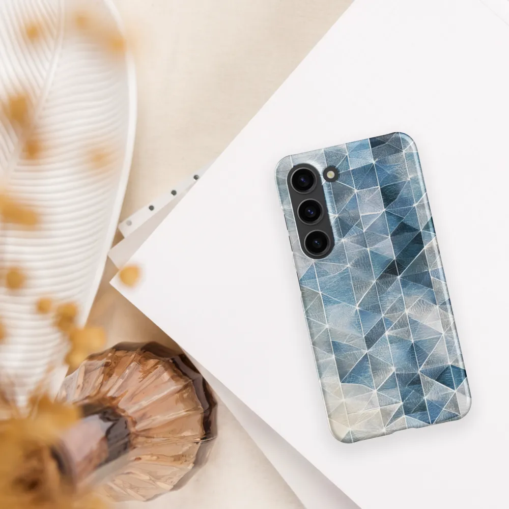 Geometric Harmony in Blue
