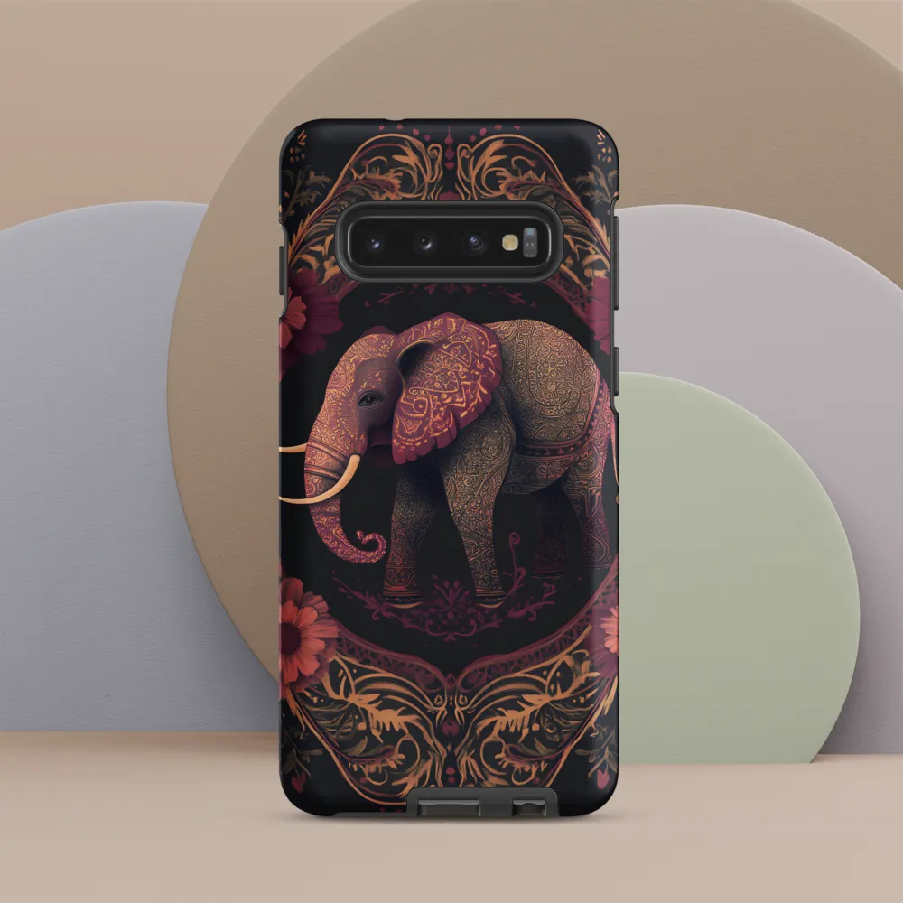 Regal Reverie: The Ornate Elephant