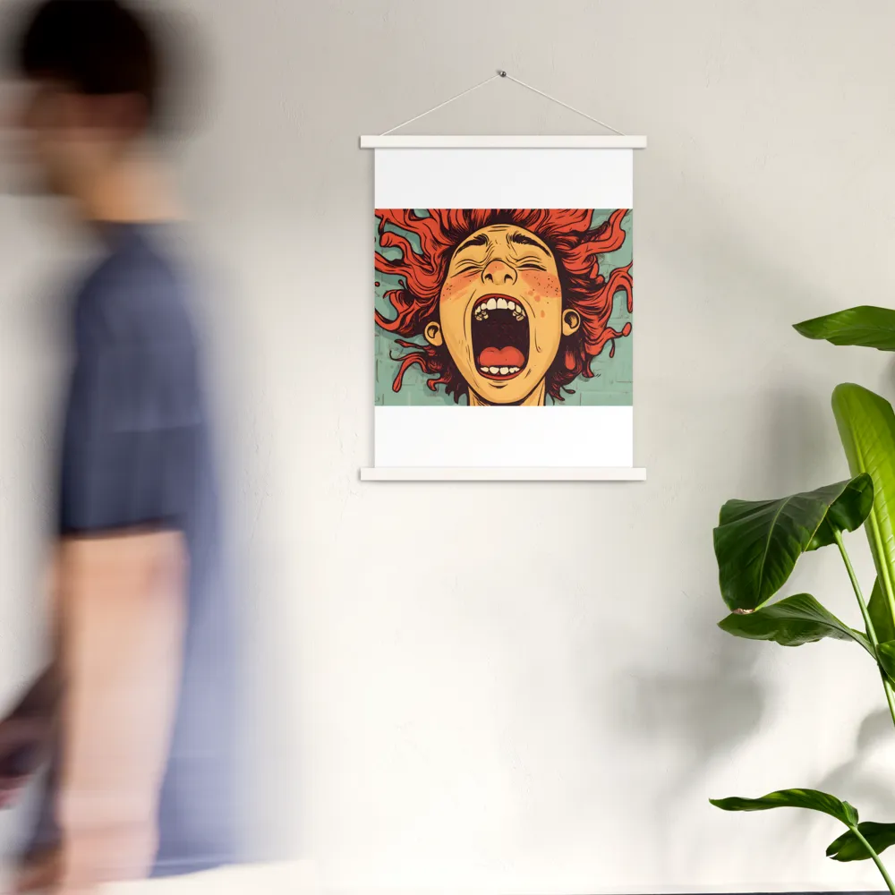 Fury Unleashed | Poster With White Wood Hanger | 18″×24″
