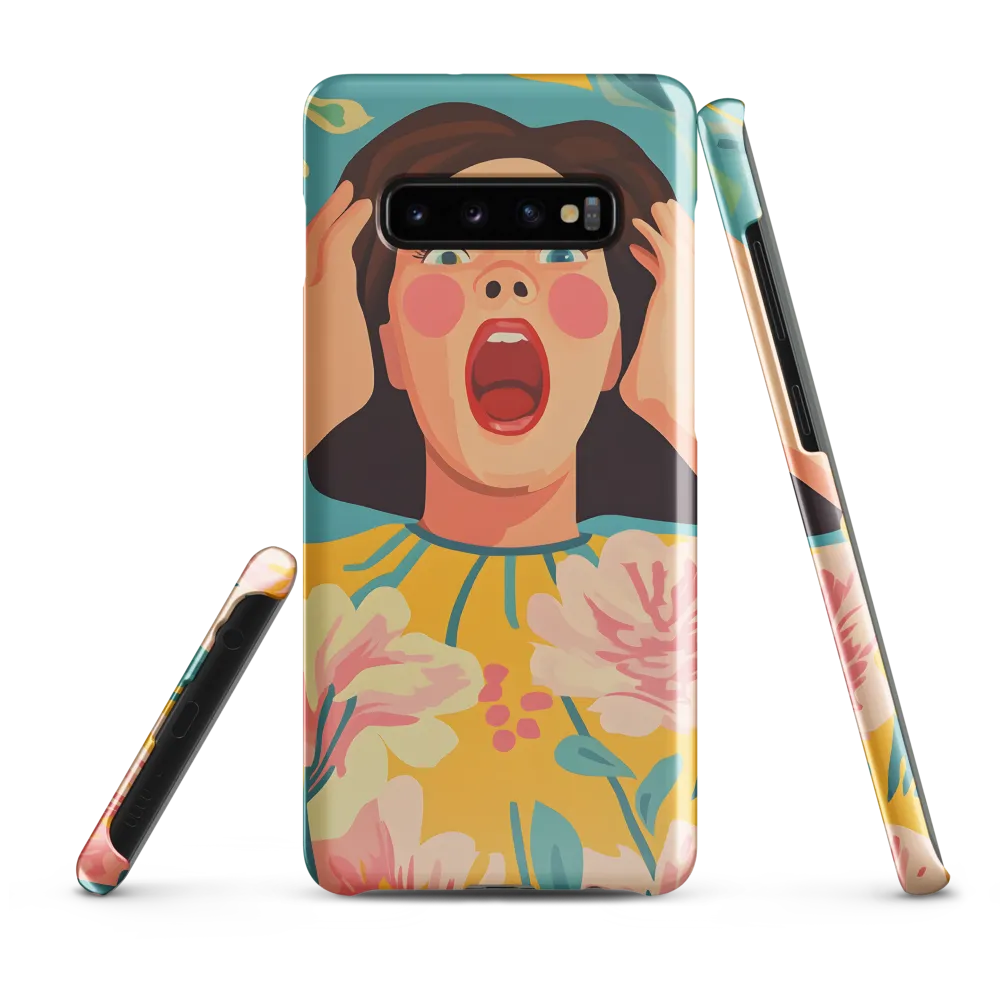 Echoes of Distress | Phone Case |  S10 Plus | Snap Case | Glossy