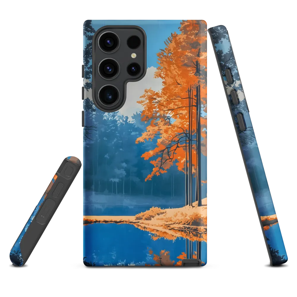 Mirror of Orange and Blue