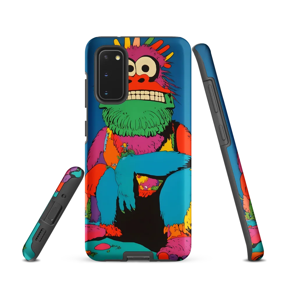 Whimsical Giant: A Playful Monster Encounter