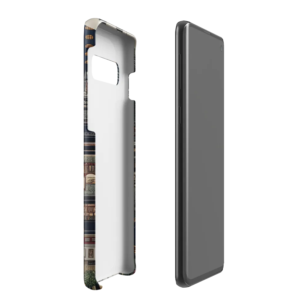 Urban Harmony: A Fusion of Tradition and Modernity | Phone Case |  S10 Plus | Snap Case | Glossy