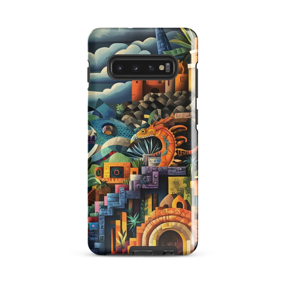 Embrace of the Mythical Landscape | Phone Case |  S10 Plus | Tough Case | Glossy