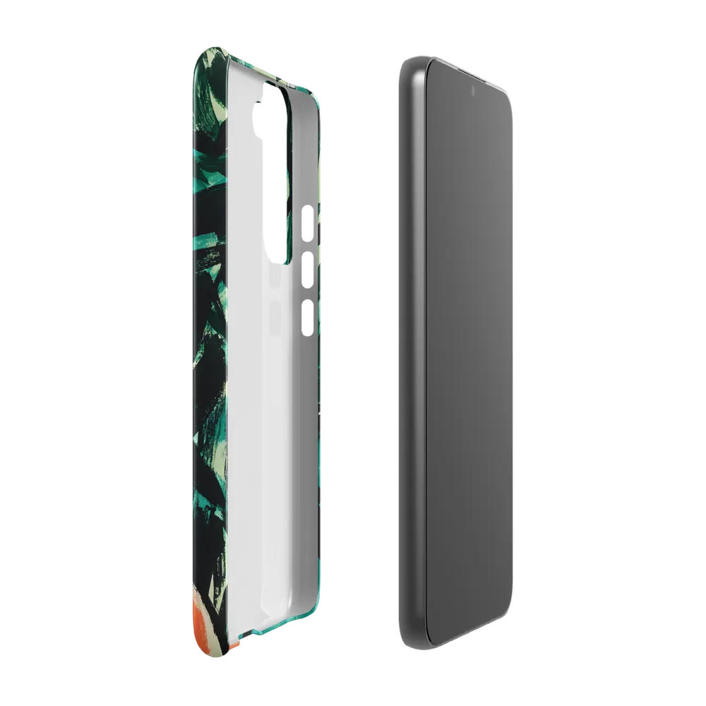 Curious Giraffe in Lush Greenery | Phone Case |  S22 Plus | Snap Case | Glossy