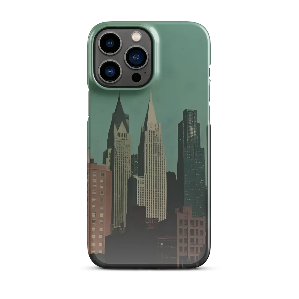 Urban Nostalgia: A Retro Cityscape