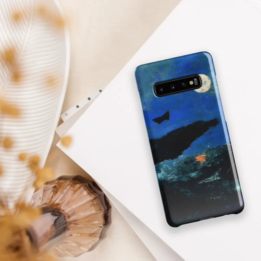 Moonlit Serenity | Phone Case |  S10 Plus | Snap Case | Glossy