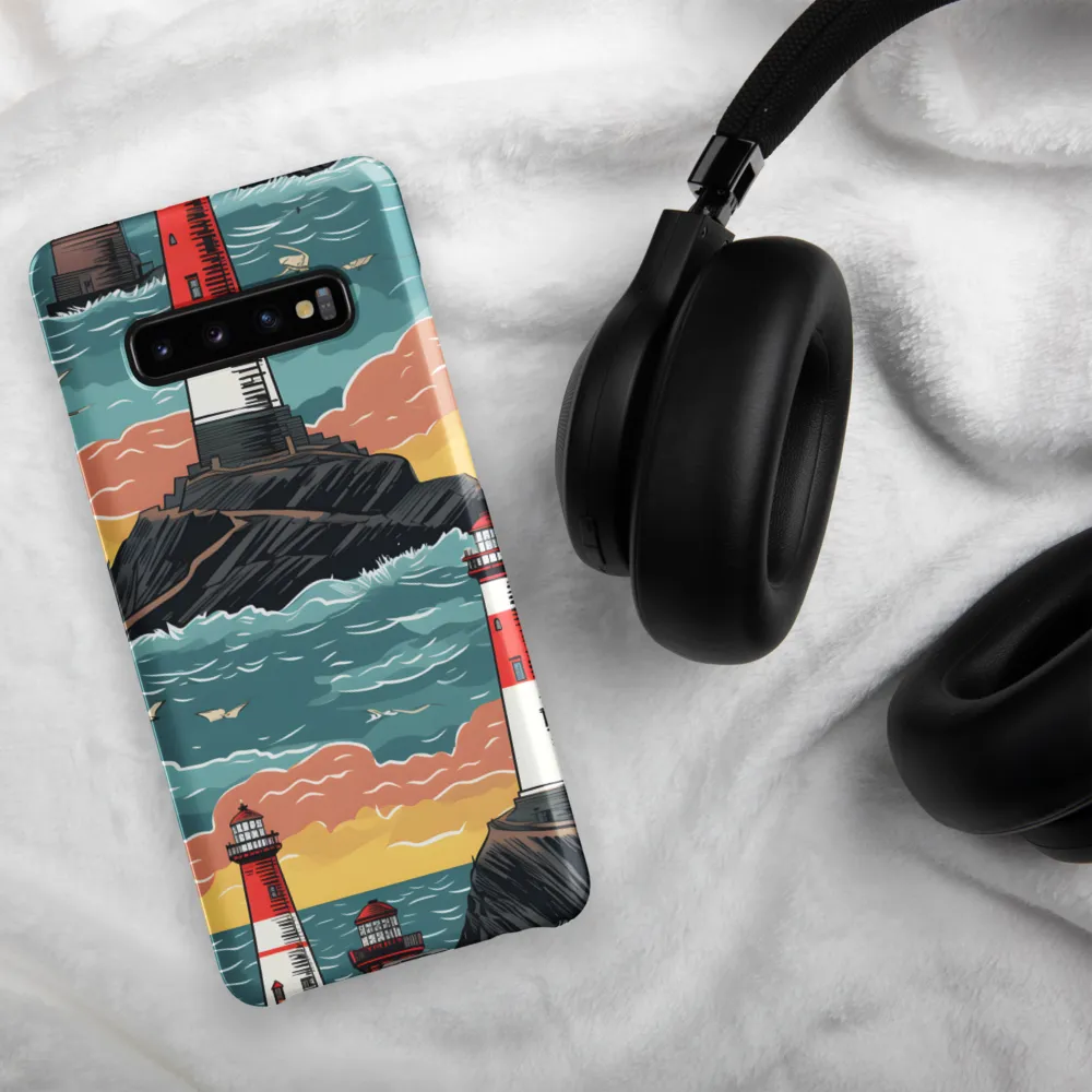Lighthouses in a Whimsical Ocean