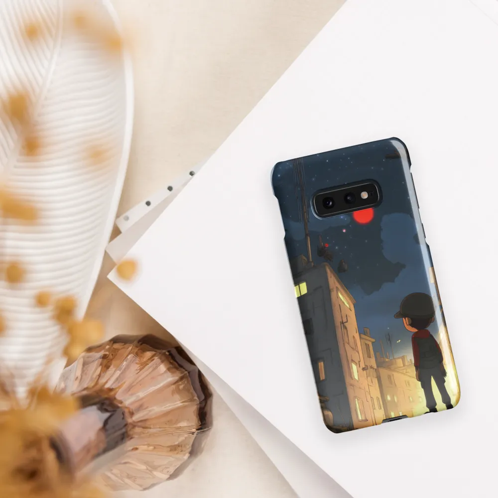 Gaze Towards Tomorrow | Phone Case |  S10e | Snap Case | Glossy