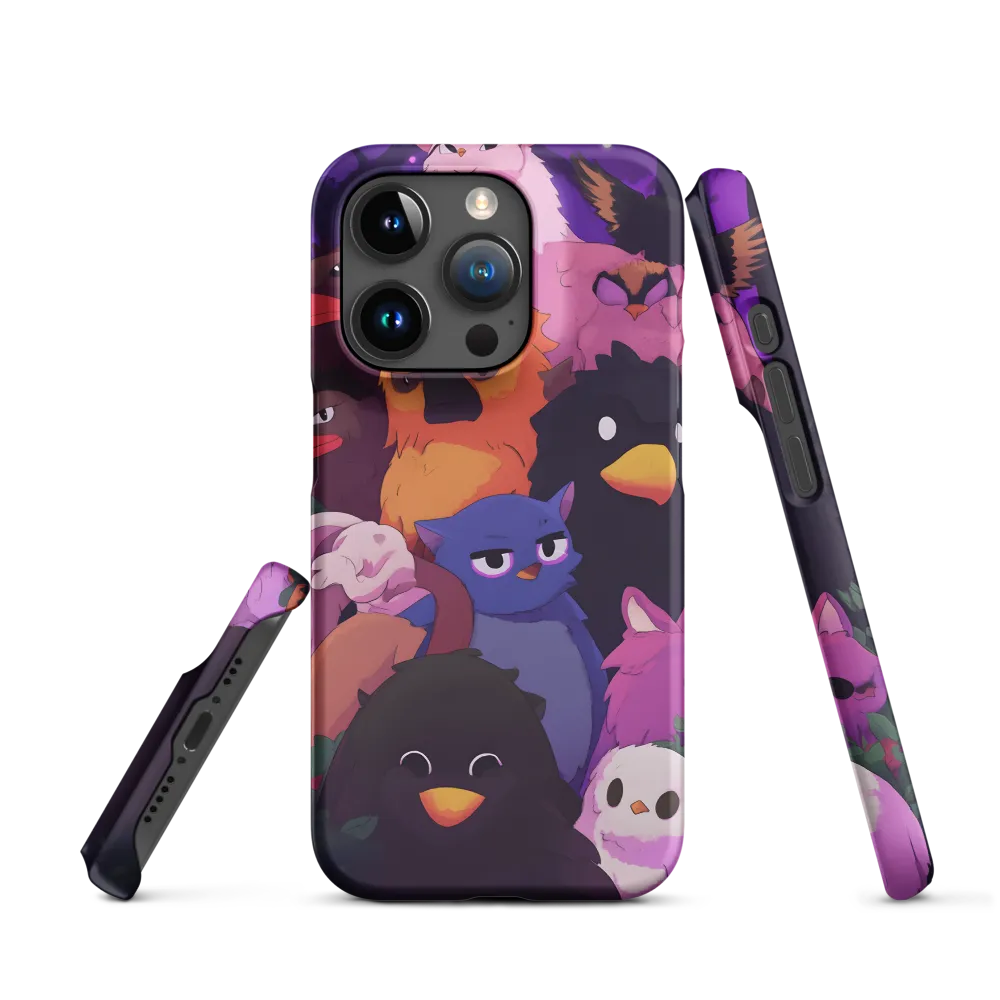 Whimsical Avian Gathering