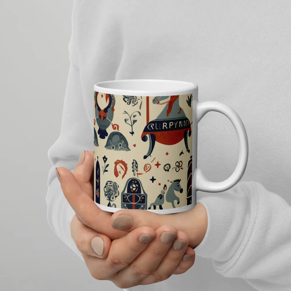 Tapestry of Myth and Whimsy | Mugs | Multiple Sizes & Colors