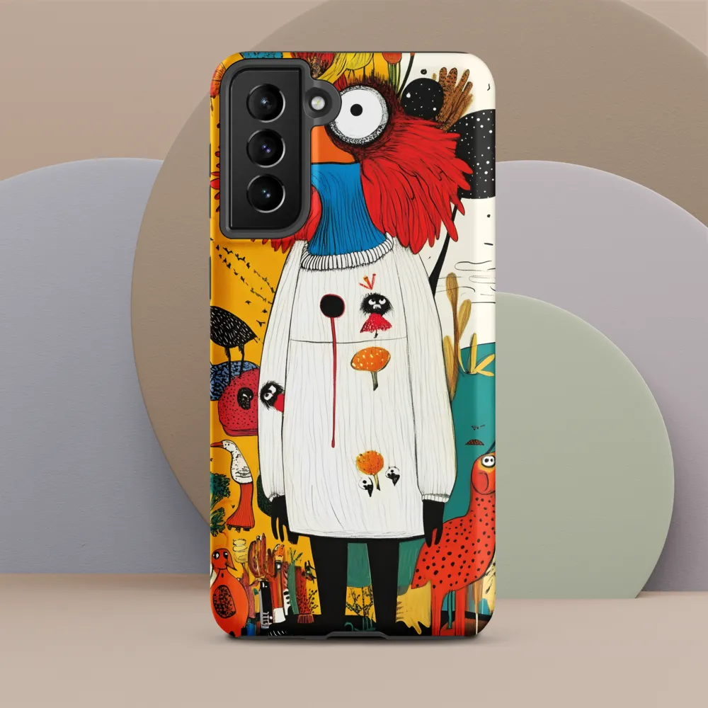 Whimsical Bird's Embrace