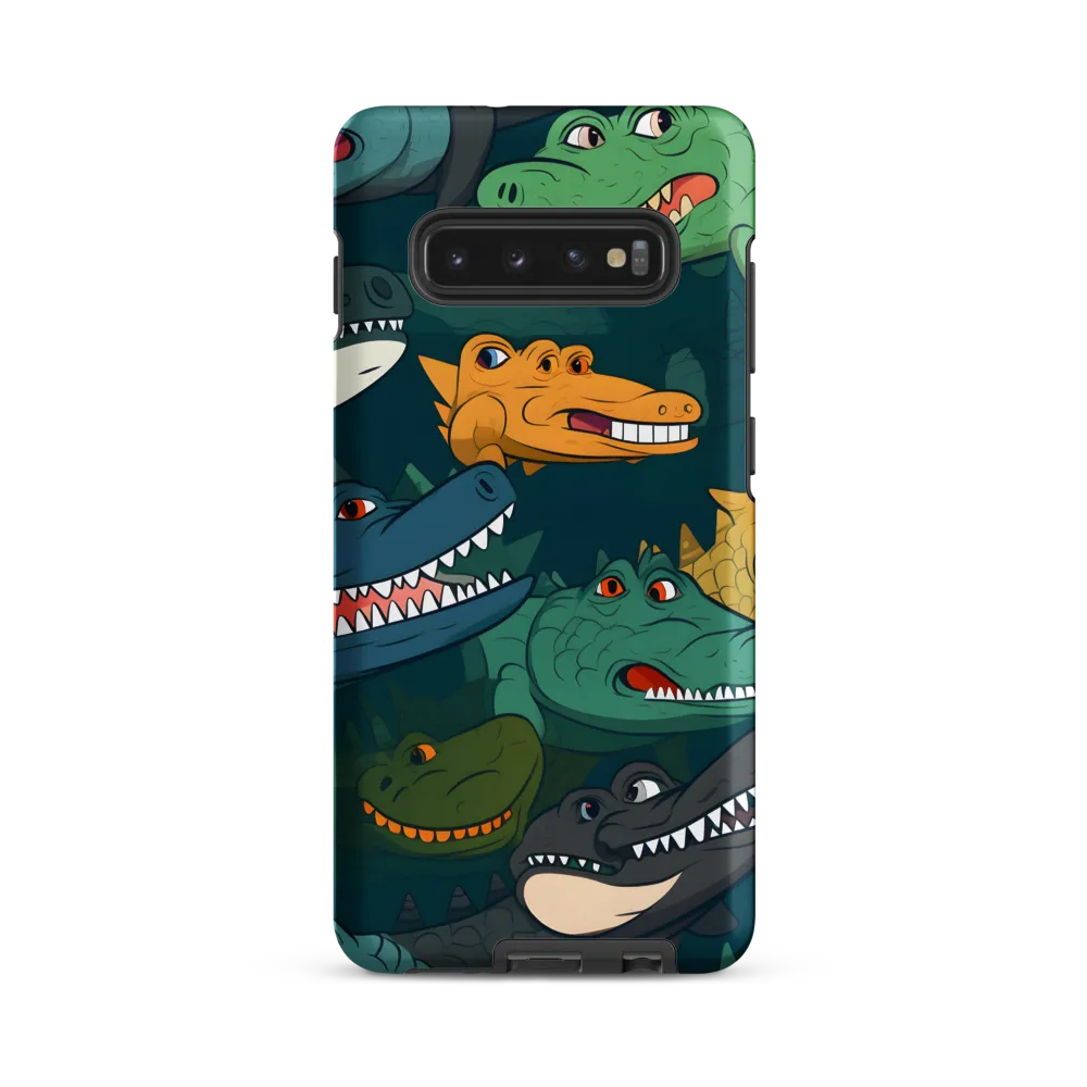 Cheerful Crocodilian Parade