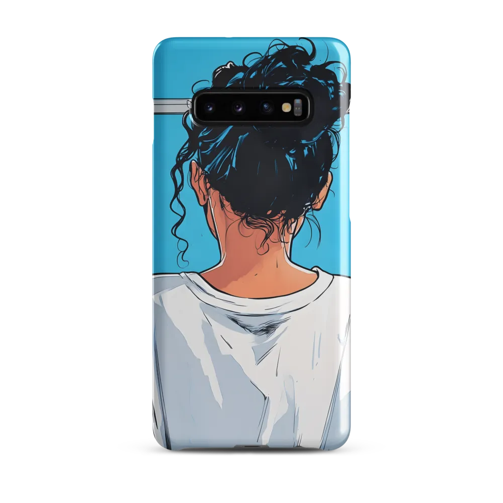 Contemplation by the Window | Phone Case |  S10 Plus | Snap Case | Glossy