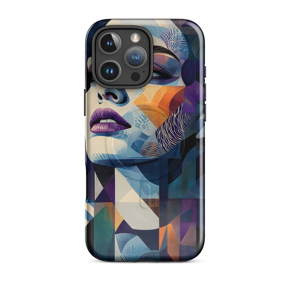 Fragmented Mystery: A Modern Portrait