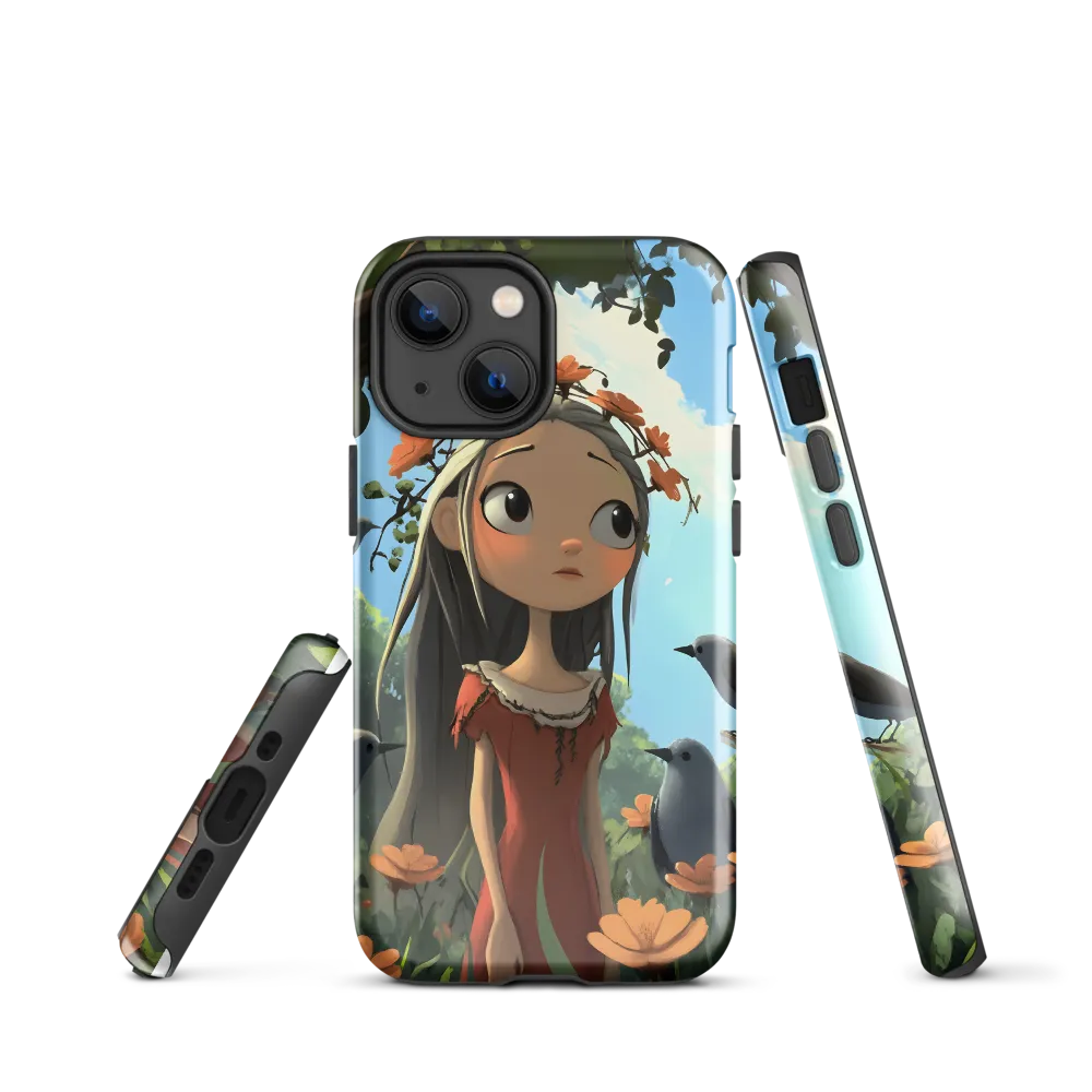 Whispers of Nature | Phone Case |  13 mini | Tough Case | Glossy