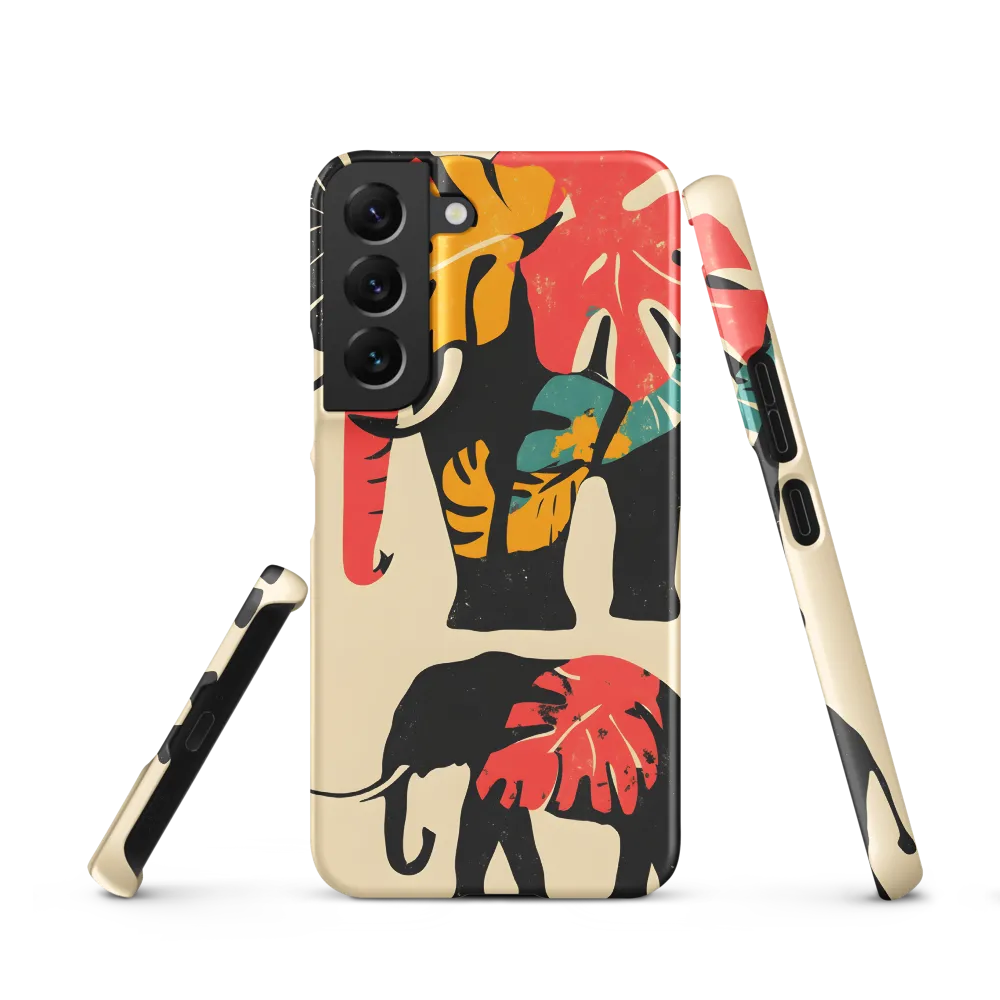 Tropical Elegance: The Elephant's Dance