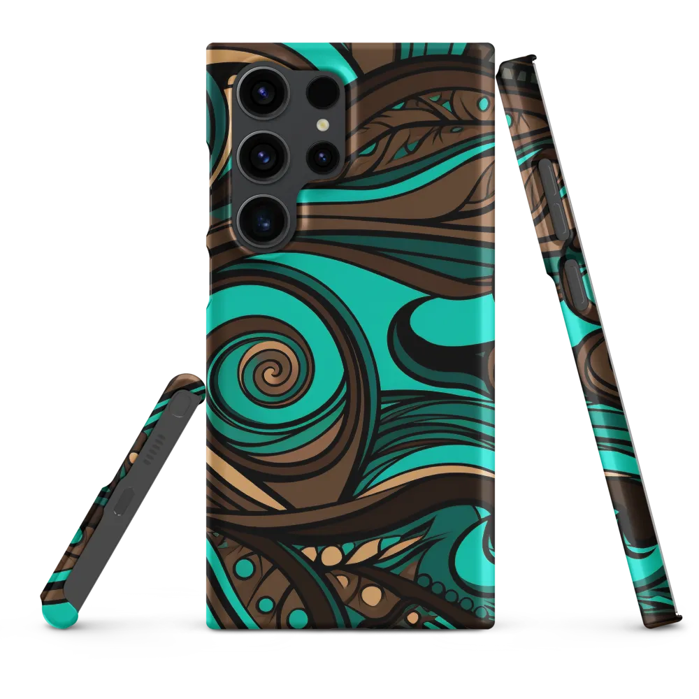 Fluctuating Currents | Phone Case |  S23 Ultra | Snap Case | Matte