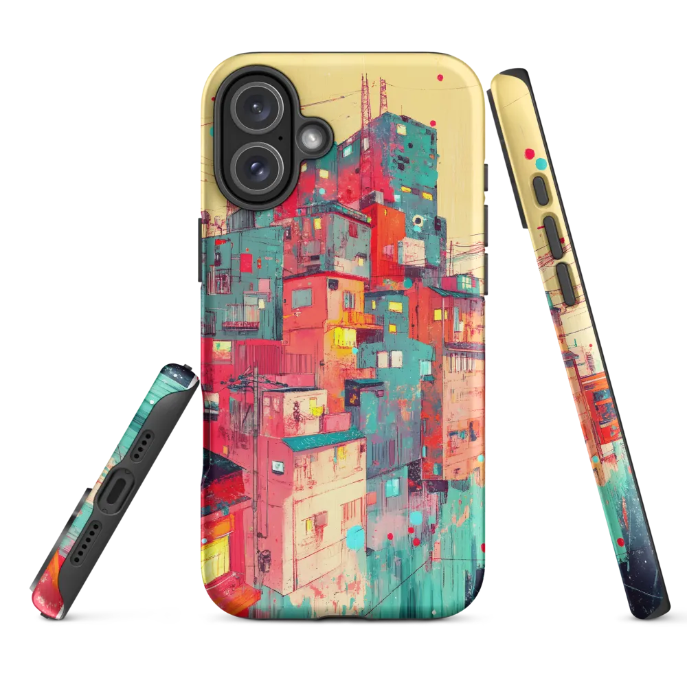 Urban Symphony of Color | Phone Case |  16 Plus | Tough Case | Matte