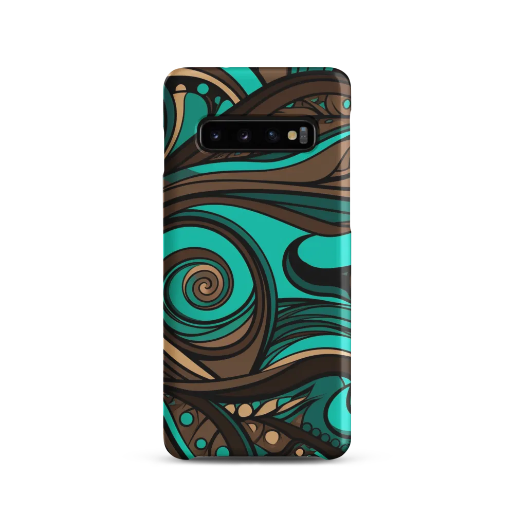 Fluctuating Currents | Phone Case |  S10 | Snap Case | Matte