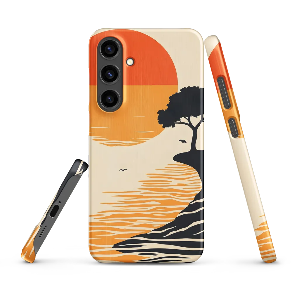 Serene Sunset | Phone Case |  S24 Plus | Snap Case | Matte