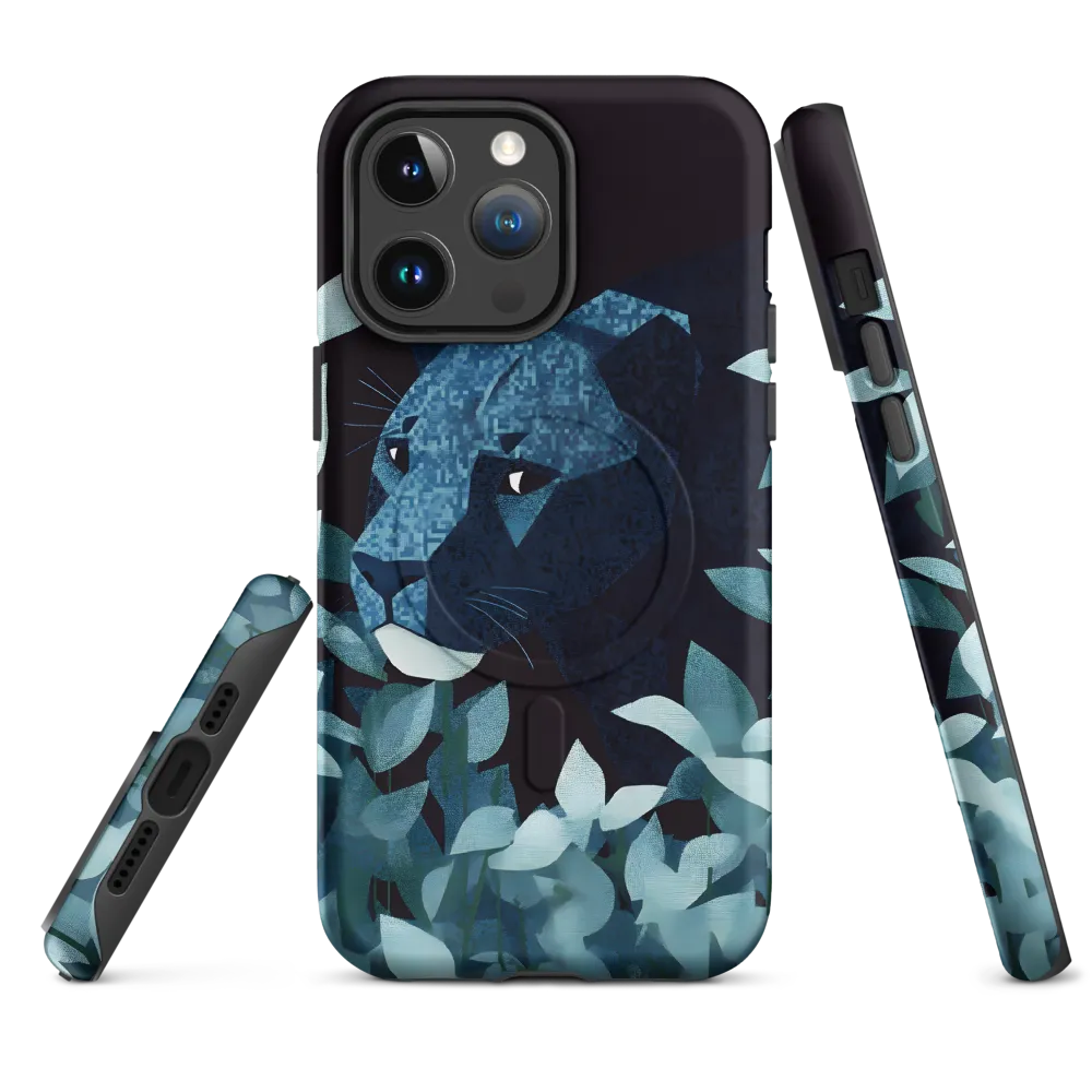 Lurking Blue: The Panther's Gaze