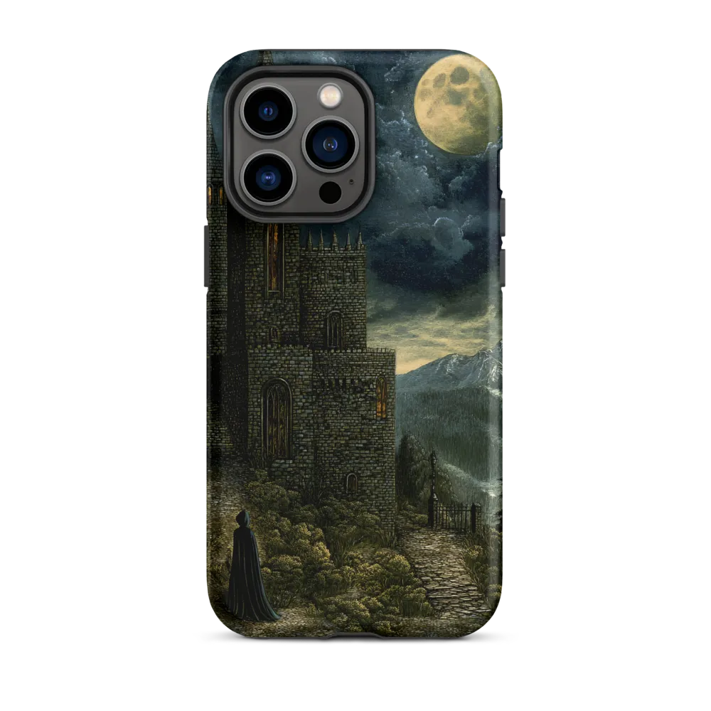 Whispers of the Moonlit Castle | Phone Case |  14 Pro Max | Tough Case | Matte