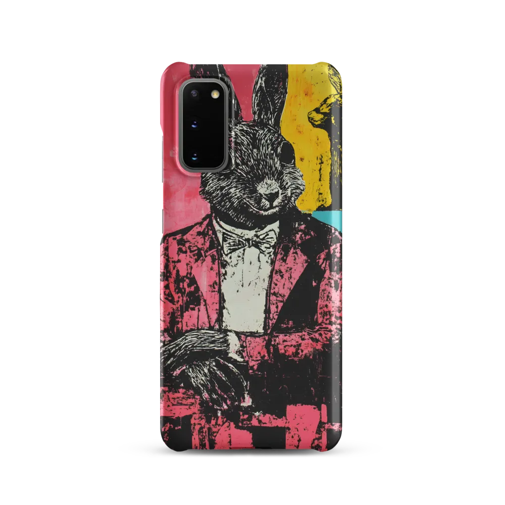 The Dapper Rabbit | Phone Case |  S20 | Snap Case | Matte
