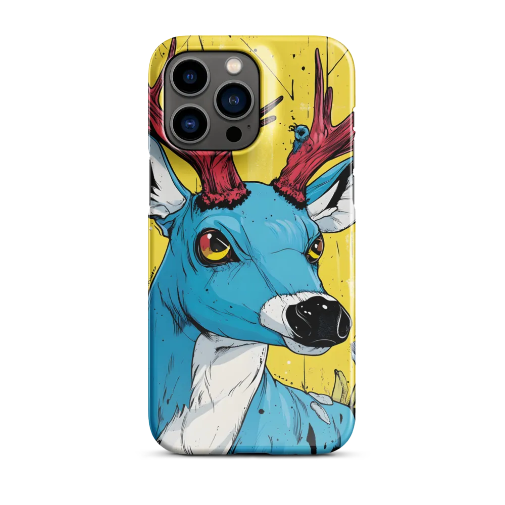 Vivid Antlers: A Modern Take on Nature