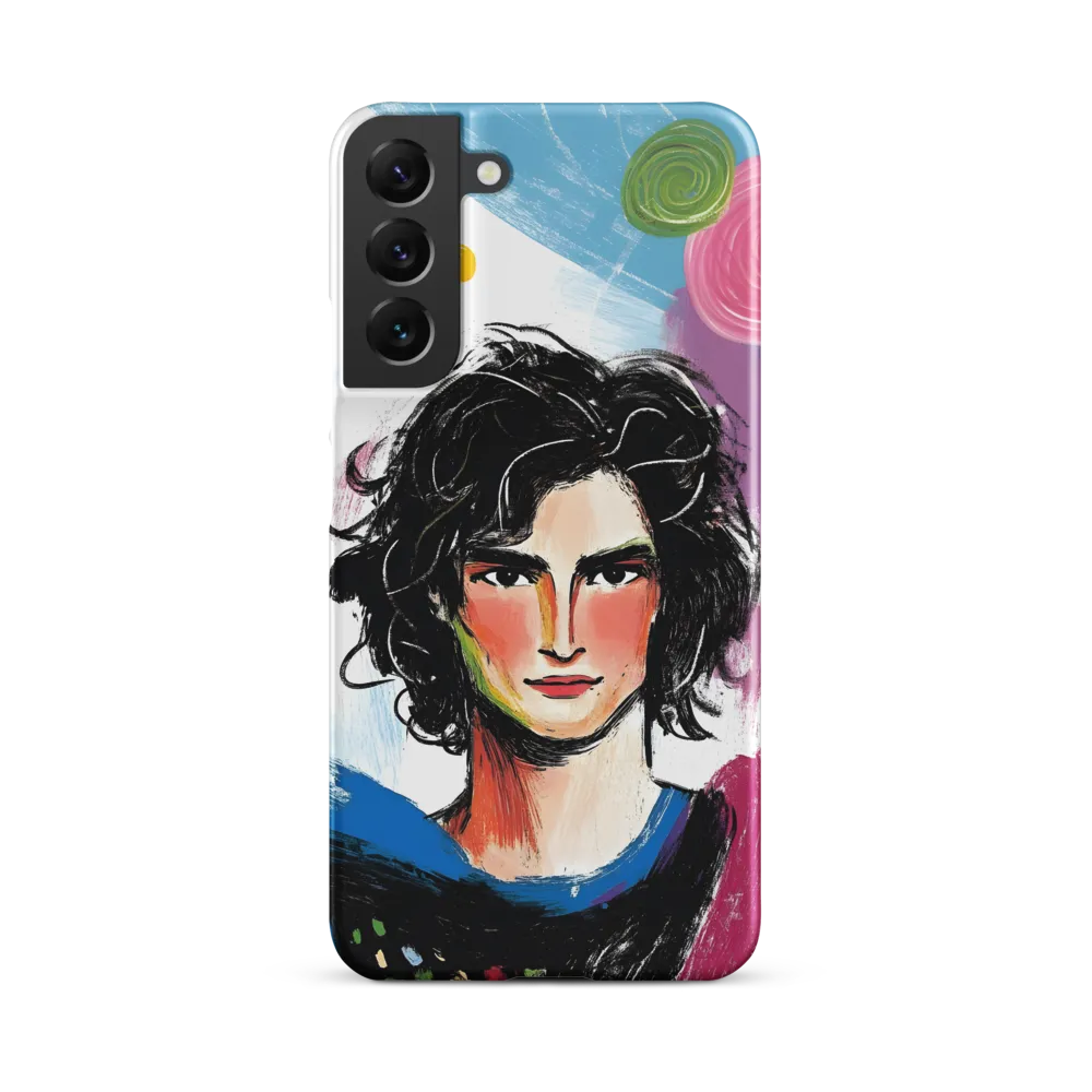 Vibrant Portrait of Youth | Phone Case |  S22 Plus | Snap Case | Matte