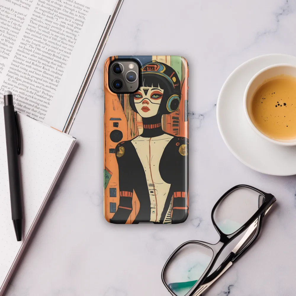 Futuristic Portrait of a Woman | Phone Case |  11 Pro Max | Snap Case | Glossy