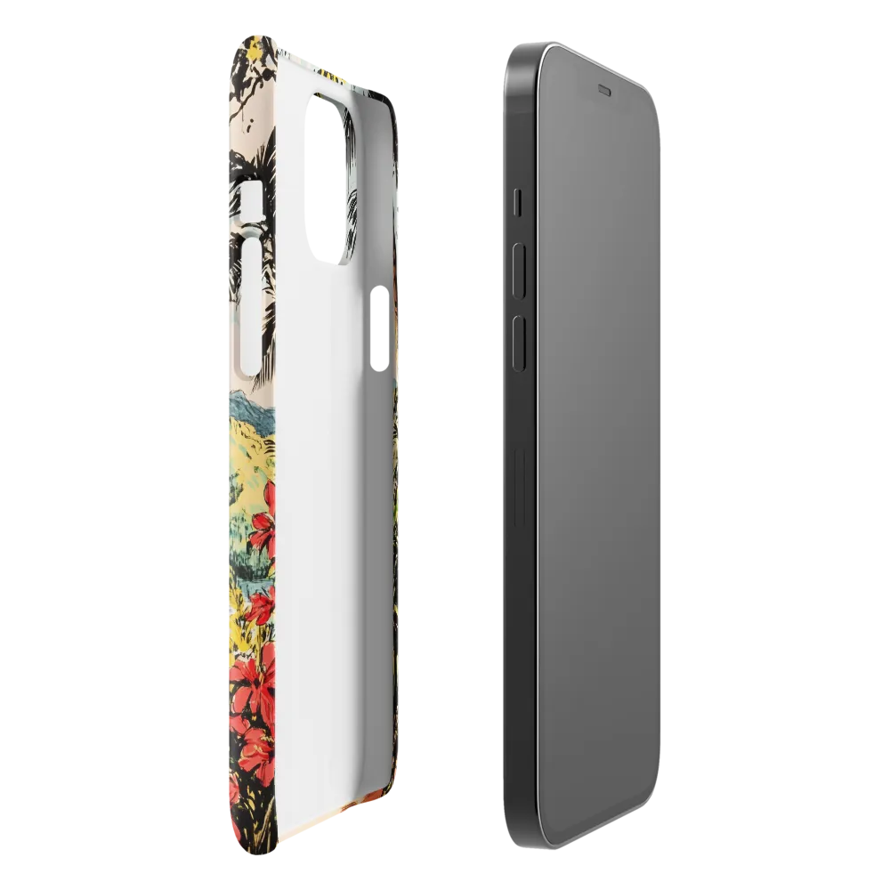 Tropical Serenity | Phone Case |  12 Pro Max | Snap Case | Glossy