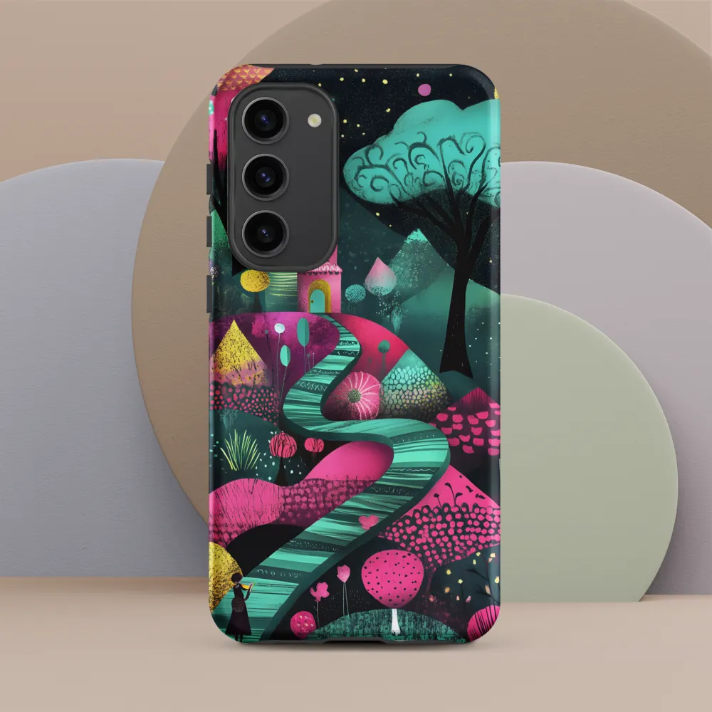 Whimsical Journey through Colorful Lands
