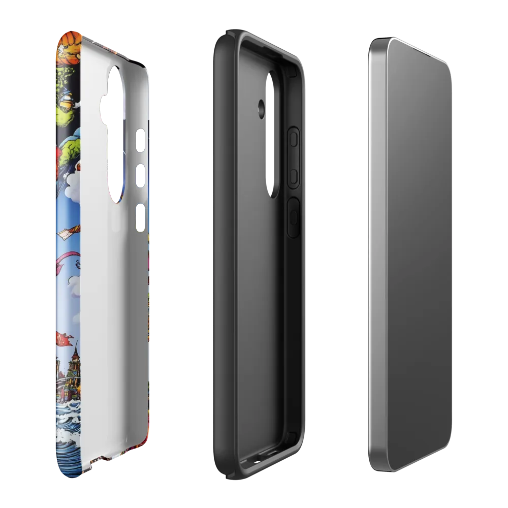 Voyage of Whimsy: A Surreal Sailor's Dream | Phone Case |  S24 Plus | Tough Case | Glossy