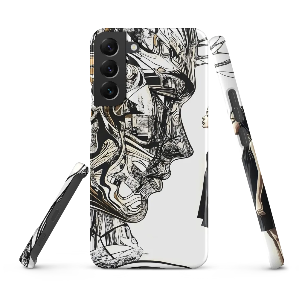 Reflections of Duality | Phone Case |  S22 Plus | Snap Case | Matte