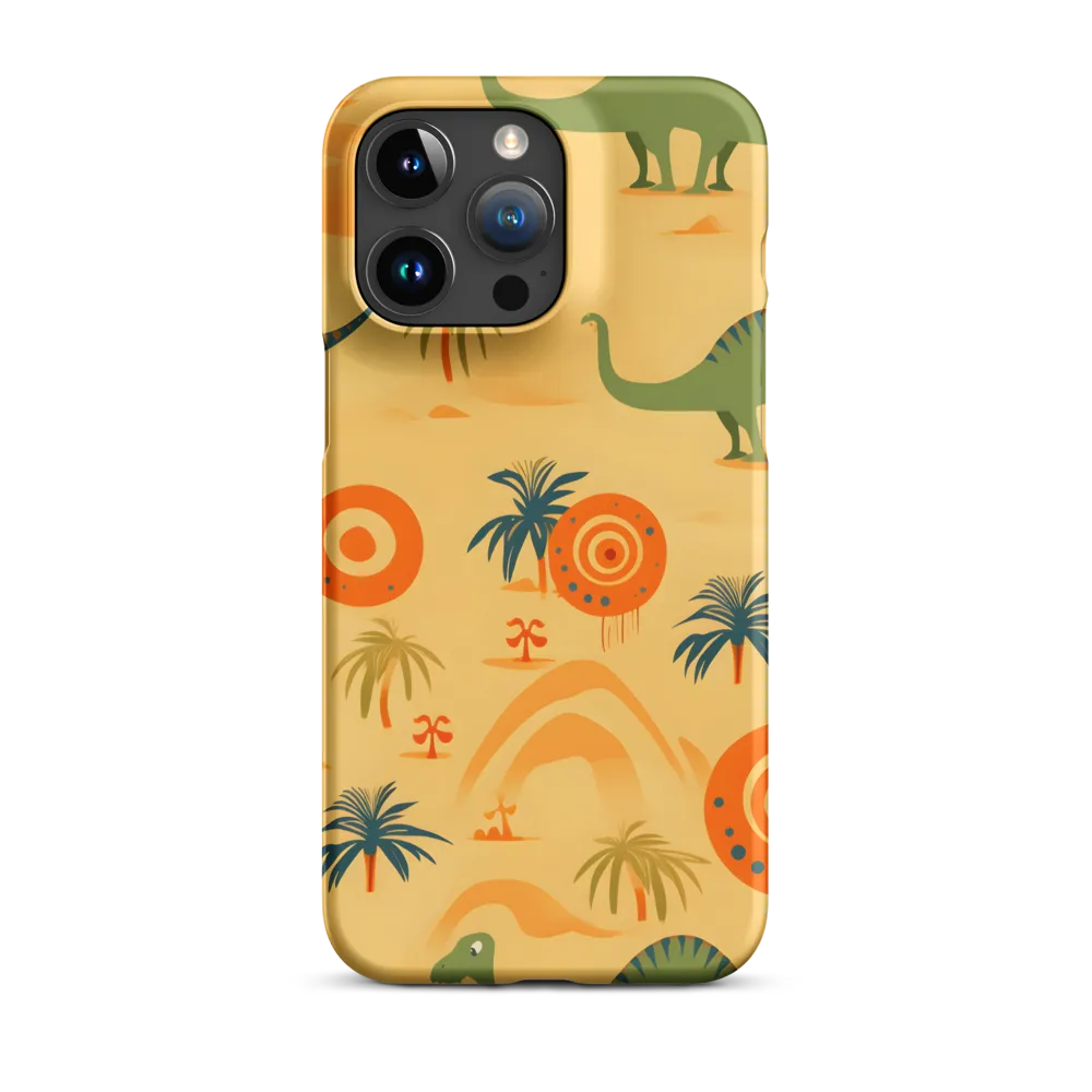 Prehistoric Playtime | Phone Case |  15 Pro Max | Snap Case | Matte
