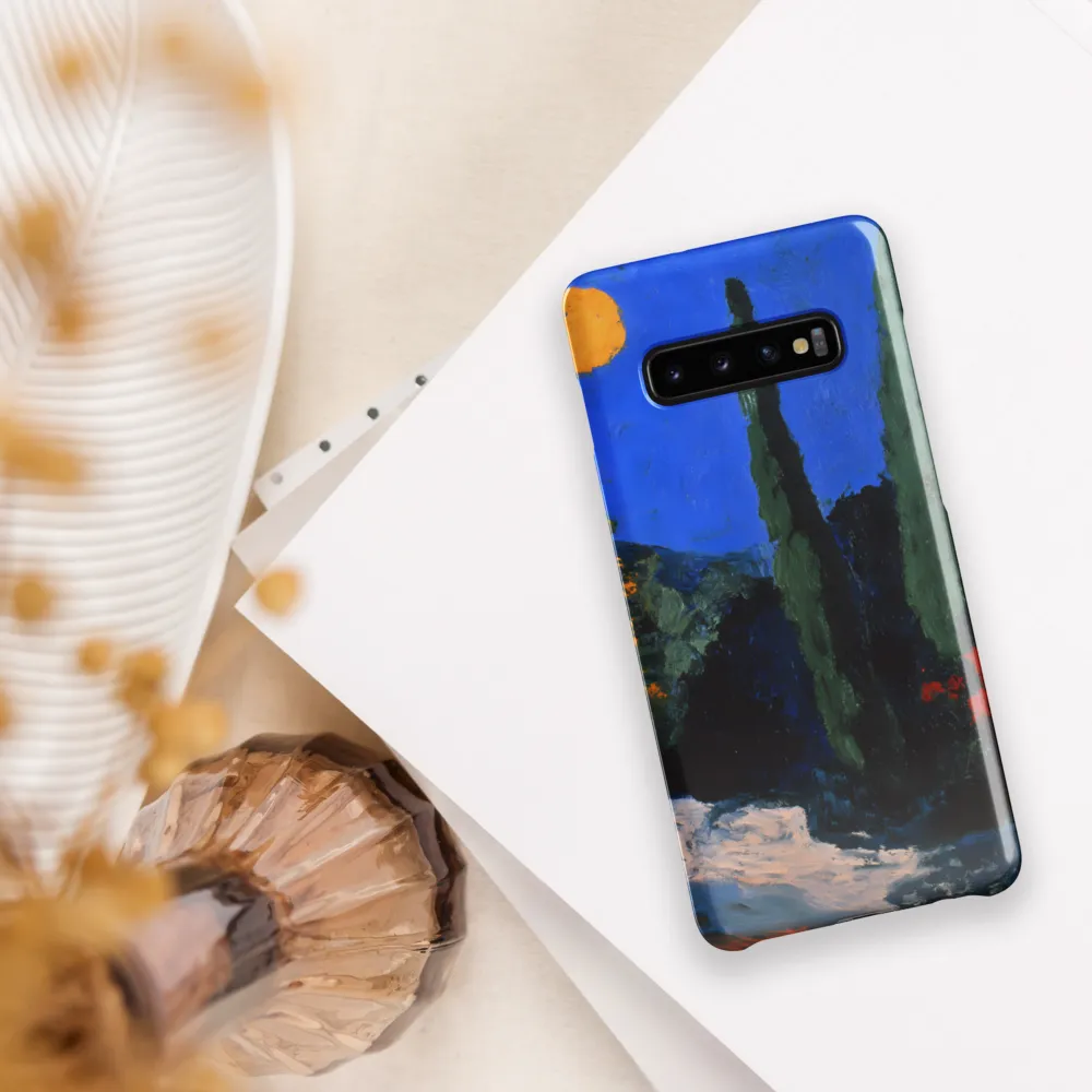 Moonlit Serenity | Phone Case |  S10 Plus | Snap Case | Glossy