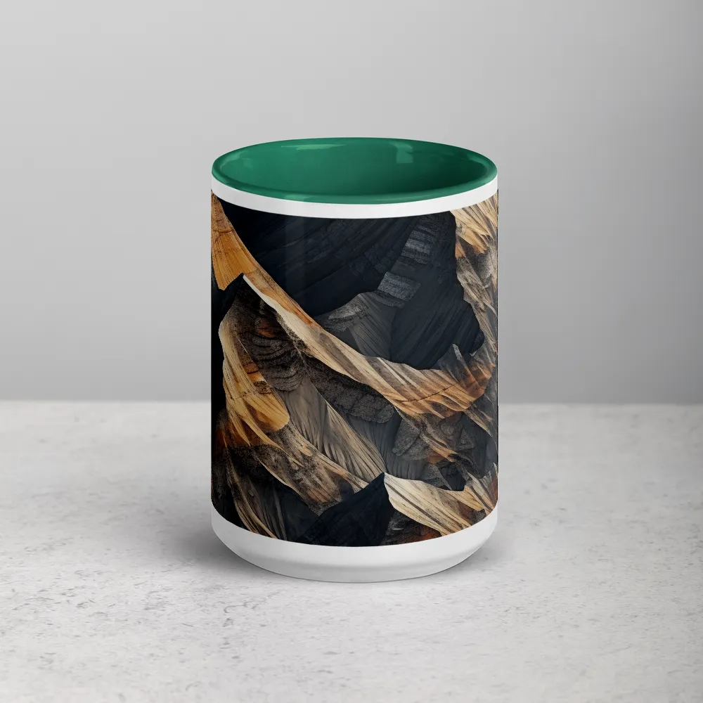 Ethereal Peaks: A Dance of Light and Shadow