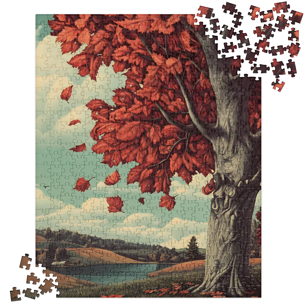 Autumn's Embrace | Jigsaw Puzzle | 520 pieces