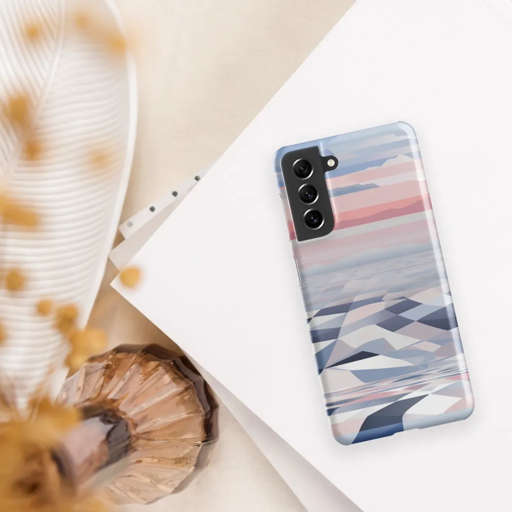 Serenity in Abstraction | Phone Case |  S21 | Snap Case | Matte