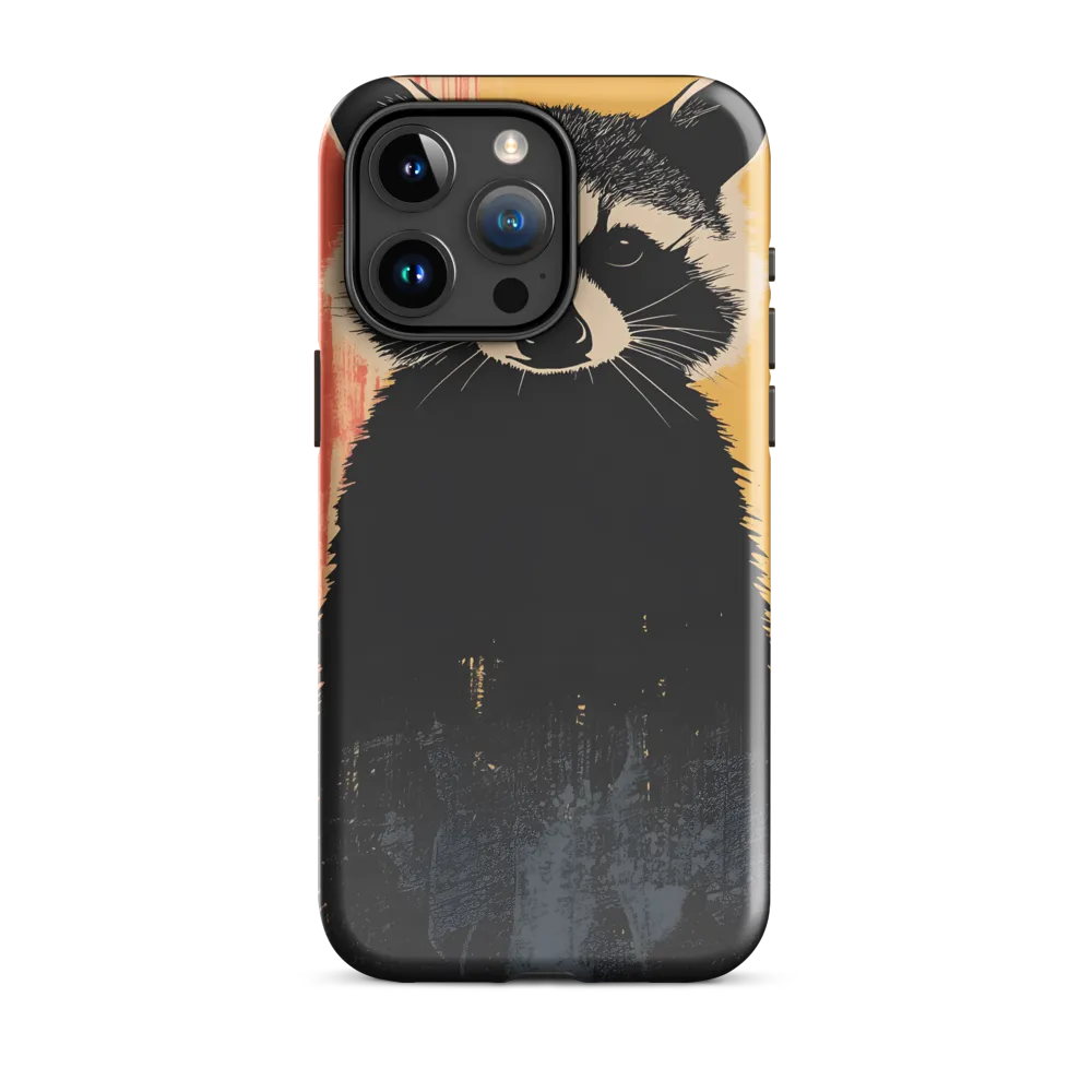 Whimsical Raccoon Portrait