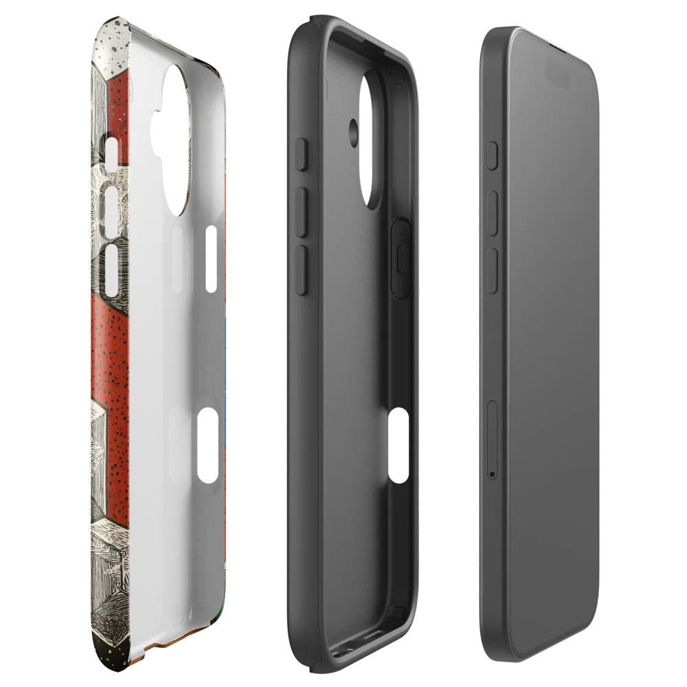 Cubic Dynamics | Phone Case |  16 Plus | Tough Case | Glossy