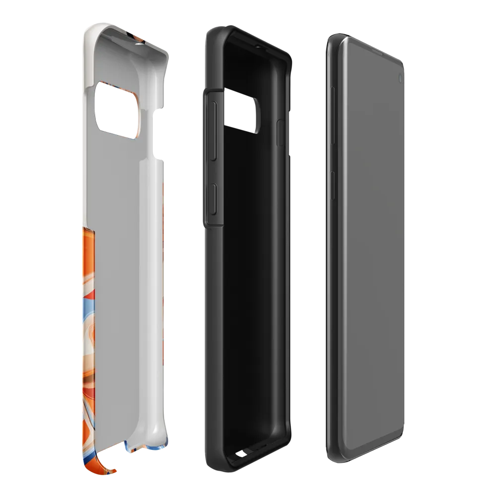 Fluid Fashion: A Modern Portrait | Phone Case |  S10 Plus | Tough Case | Glossy