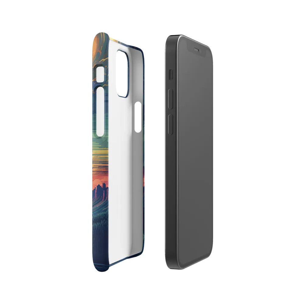 Elysium at Dusk | Phone Case |  12 Mini | Snap Case | Matte
