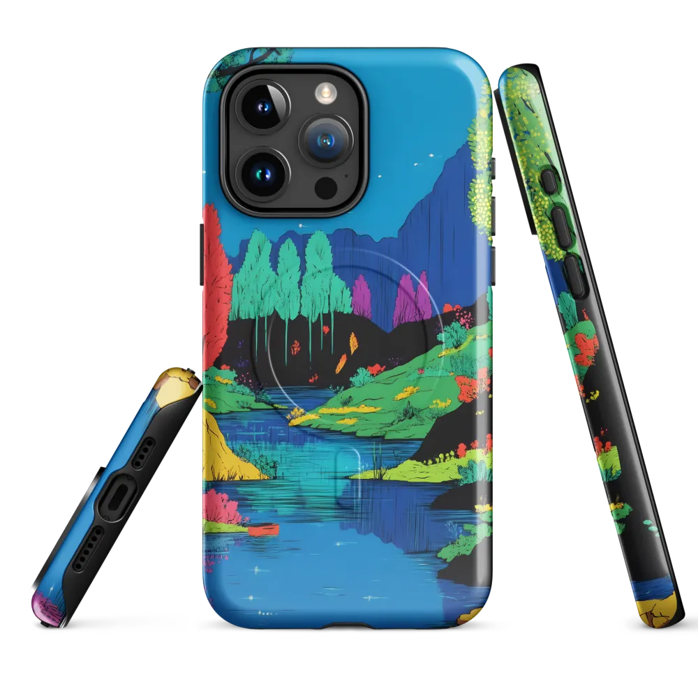 Dreamscape in Color | Phone Case |  15 Pro Max | MagSafe® Tough Case | Glossy