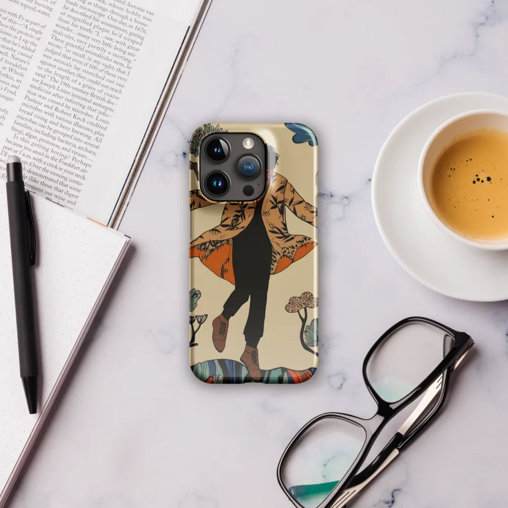 In Full Bloom: Embracing Nature's Whimsy | Phone Case |  15 Pro | Snap Case | Glossy