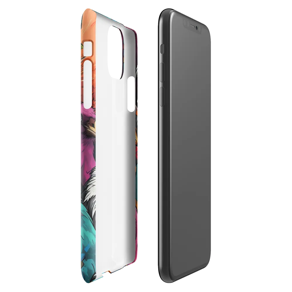 Avian Vortex: A Celebration of Color and Form | Phone Case |  11 Pro Max | Snap Case | Glossy