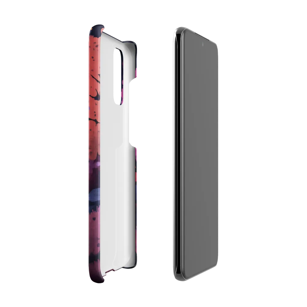 Whispers of Spring: A Serene Landscape | Phone Case |  S20 | Snap Case | Matte