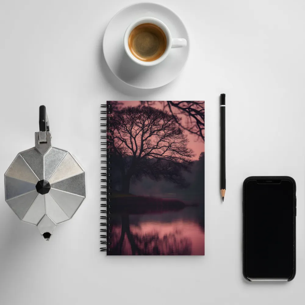 Whispers of Dusk | Spiral Notebook